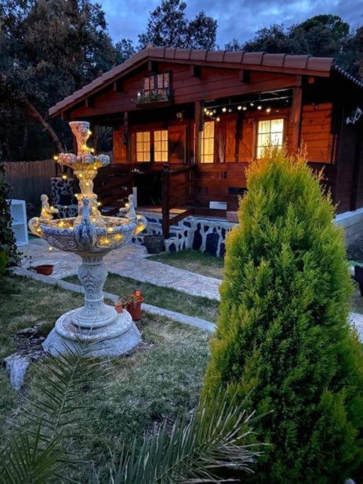 Desconexion Y Paz, Cabana En La Sierra Albalate De Zorita Dış mekan fotoğraf