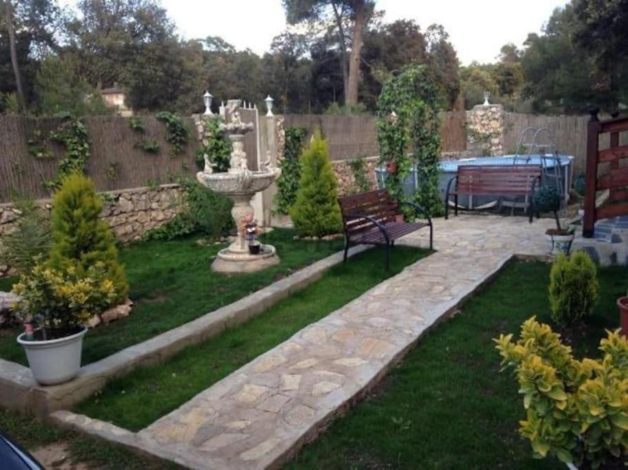 Desconexion Y Paz, Cabana En La Sierra Albalate De Zorita Dış mekan fotoğraf