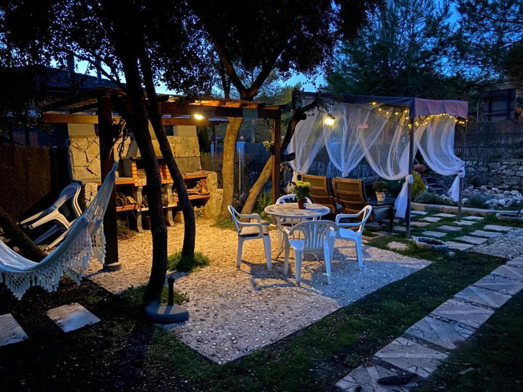 Desconexion Y Paz, Cabana En La Sierra Albalate De Zorita Dış mekan fotoğraf