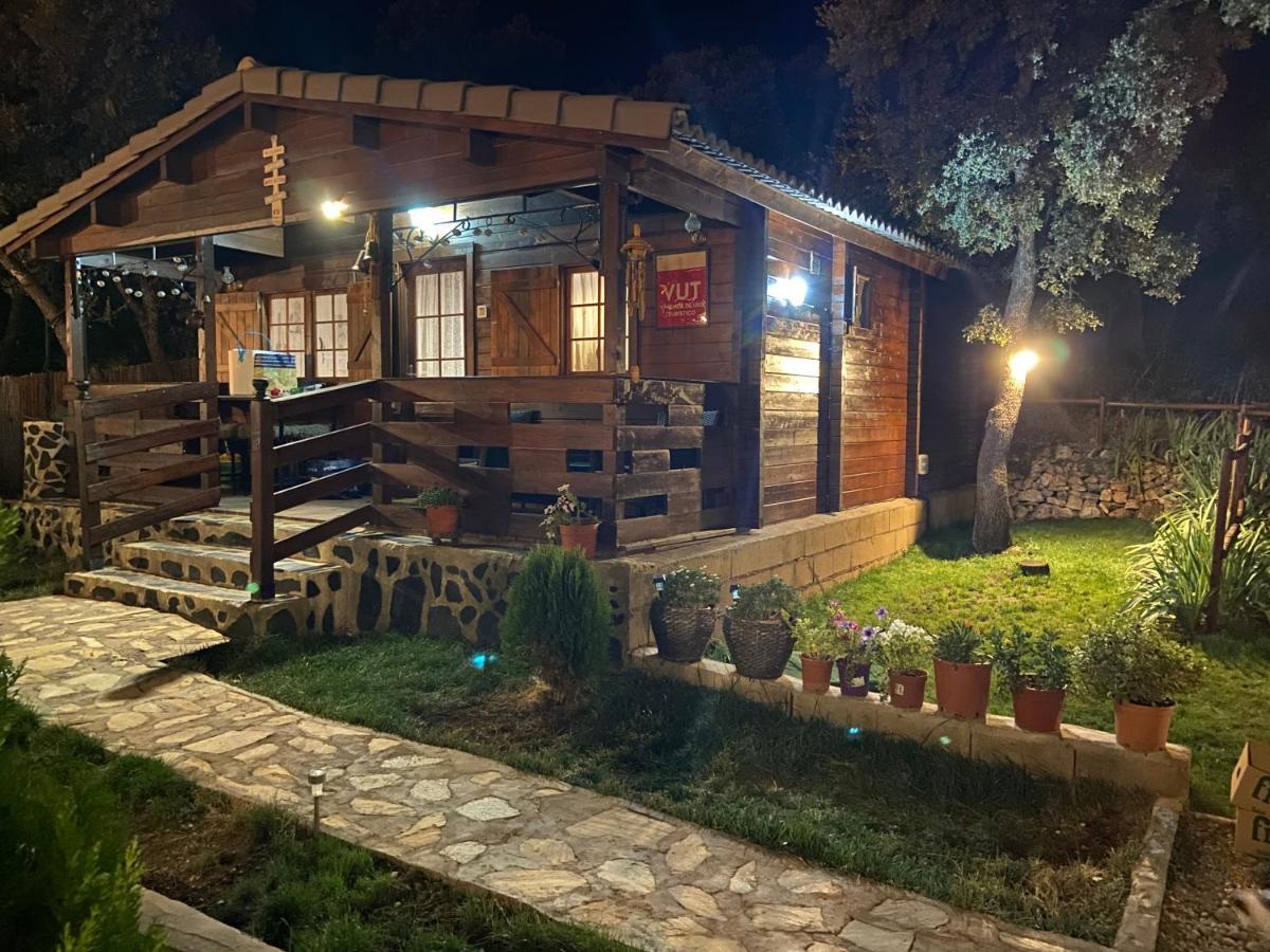Desconexion Y Paz, Cabana En La Sierra Albalate De Zorita Dış mekan fotoğraf