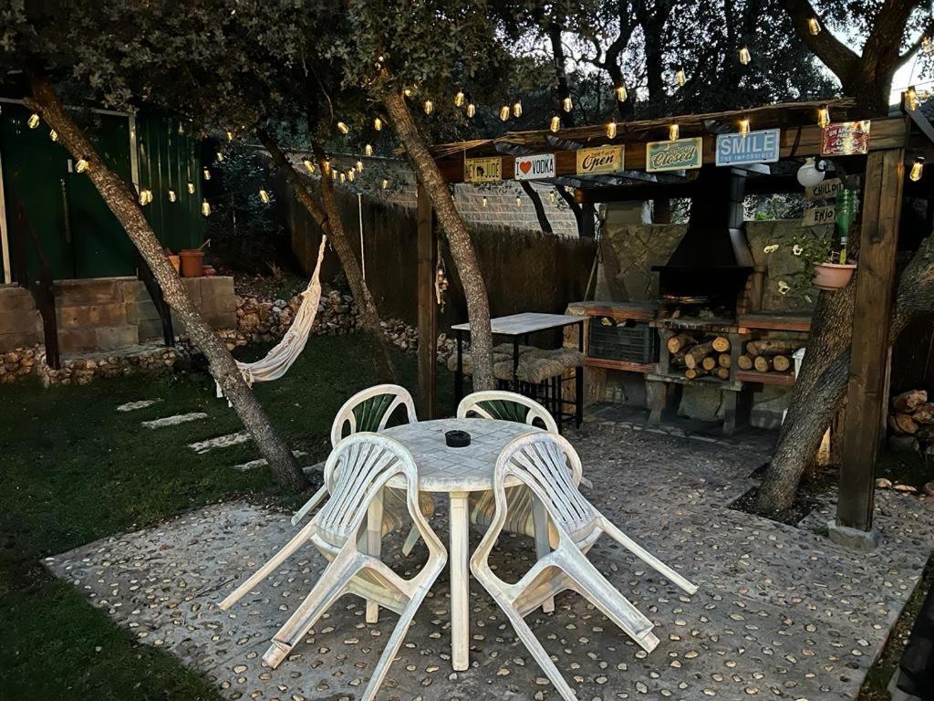 Desconexion Y Paz, Cabana En La Sierra Albalate De Zorita Dış mekan fotoğraf